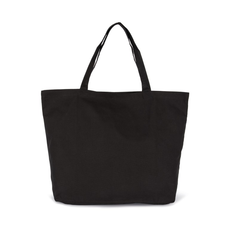 Sac shopping extra large en coton Black FACE
