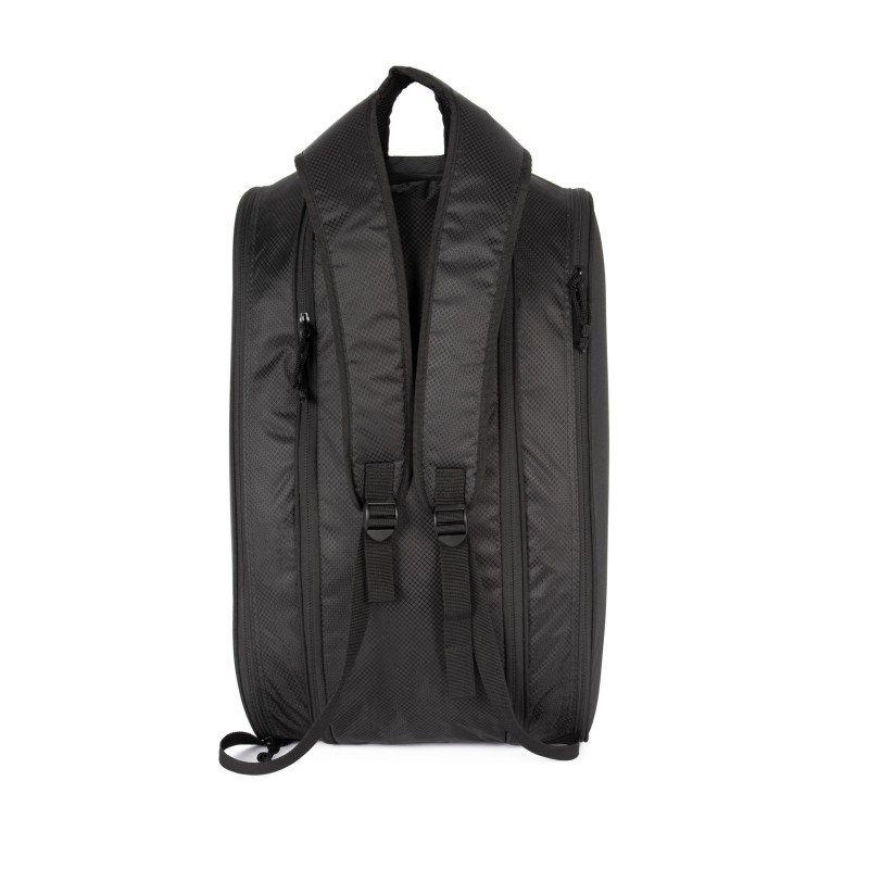 Sac à dos de padel avec double compartiment porte-raquette Black BACK