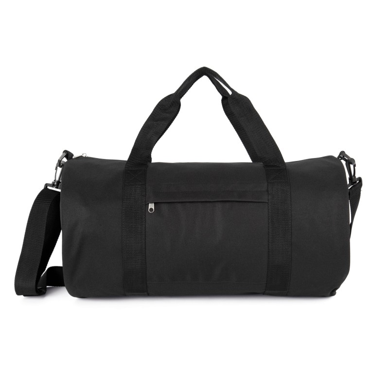 Sac tubulaire recyclé avec poche frontale Black FACE