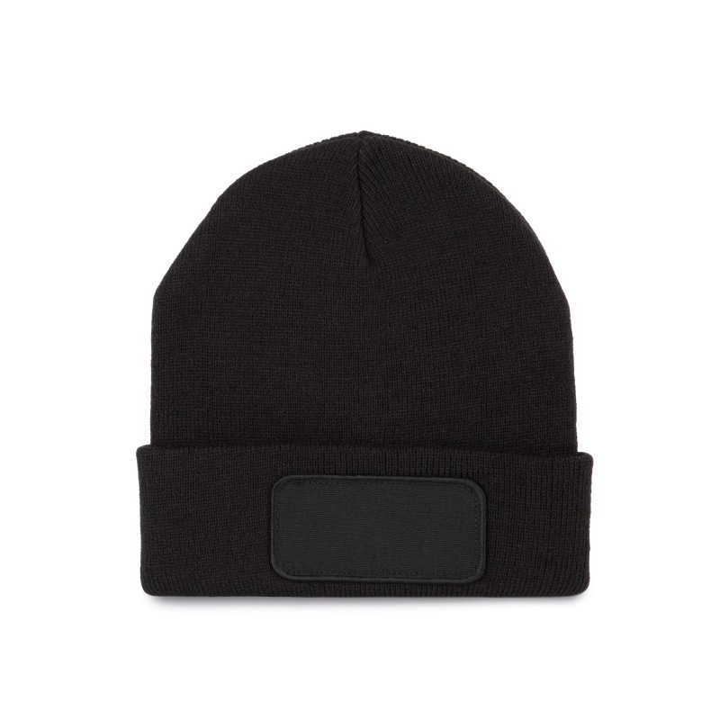 Bonnet avec patch Black FACE