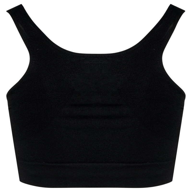 Soutien-gorge écoresponsable sans coutures effet push up Black BACK