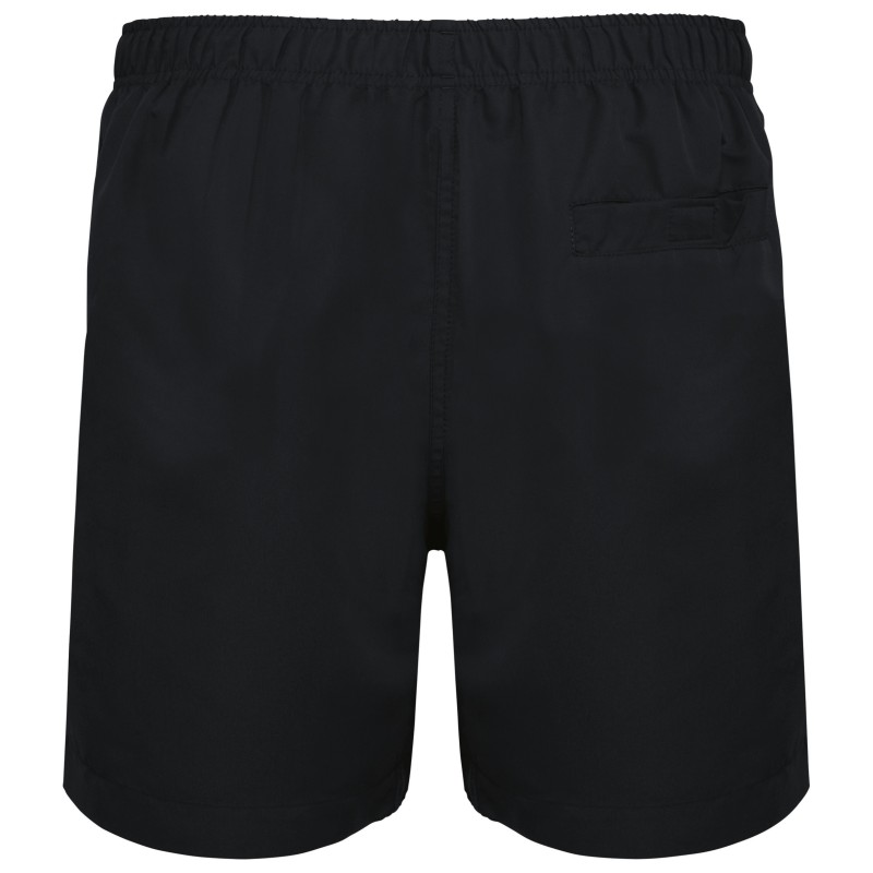 Short de bain écoresponsable homme Black BACK