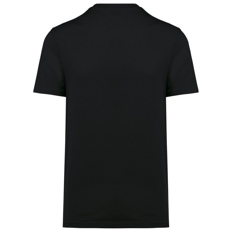 T-shirt écoresponsable manches courtes unisexe Black BACK