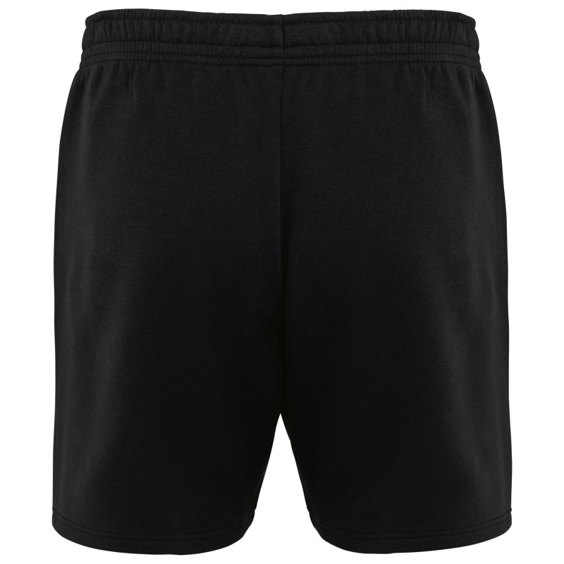 Bermuda écoresponsable homme Black BACK