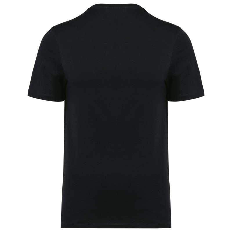 T-shirt Supima® col rond manches courtes homme Black BACK