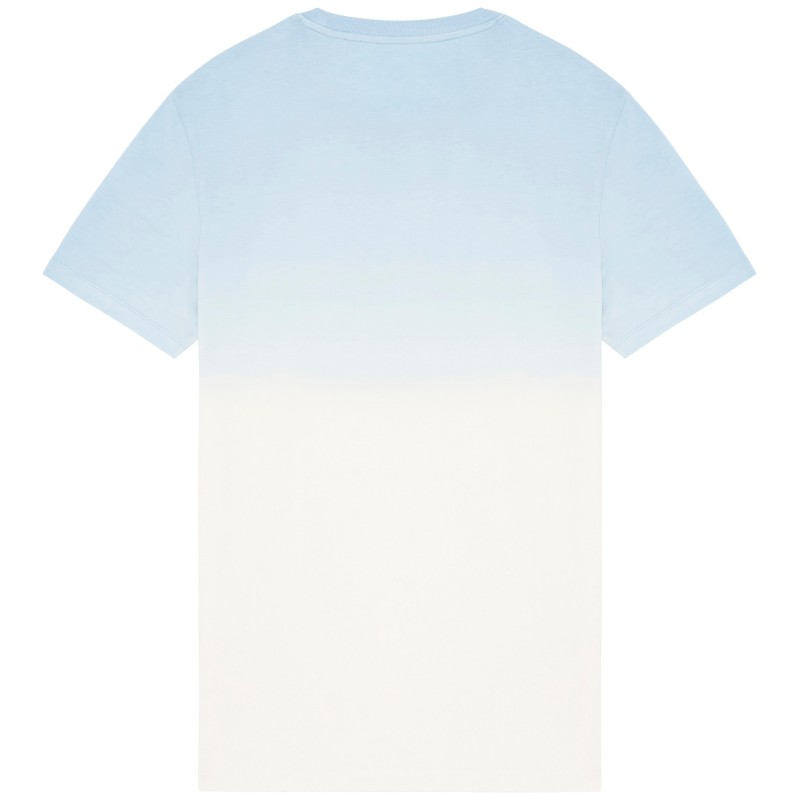 T-shirt Dip Dye unisexe Dip Dye Aquamarine BACK