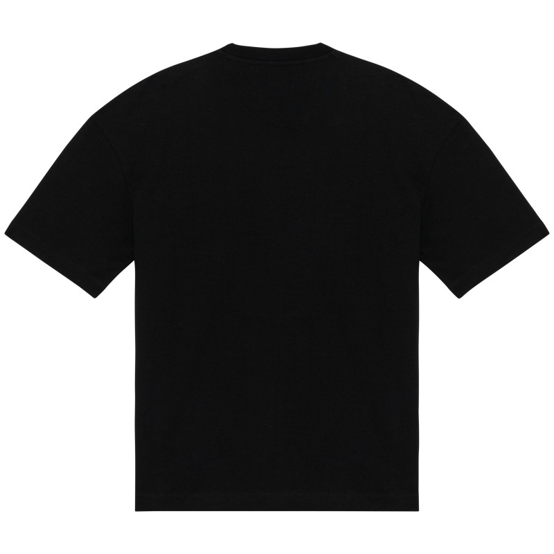 T-shirt oversize homme Black BACK