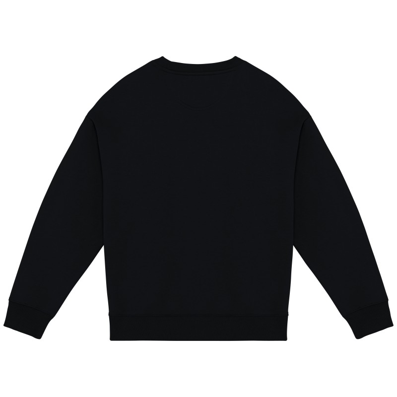 Sweat oversize unisexe Black BACK