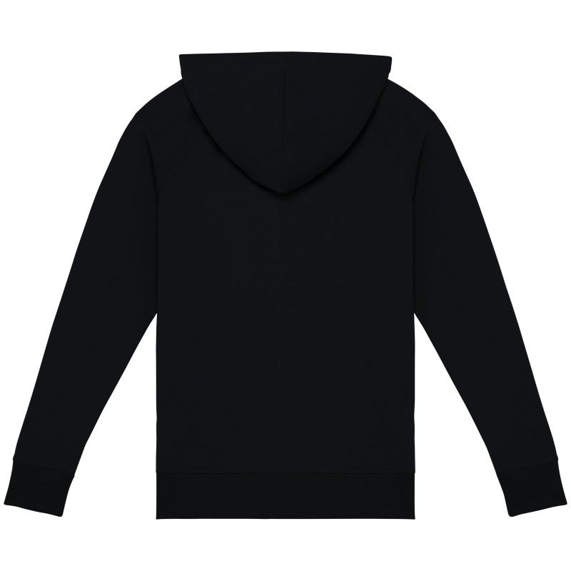 Sweat capuche raglan femme Black BACK