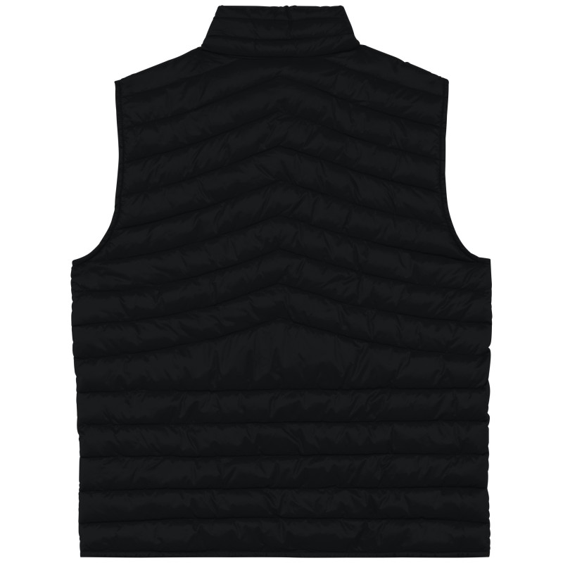Bodywarmer recyclé léger homme Black BACK