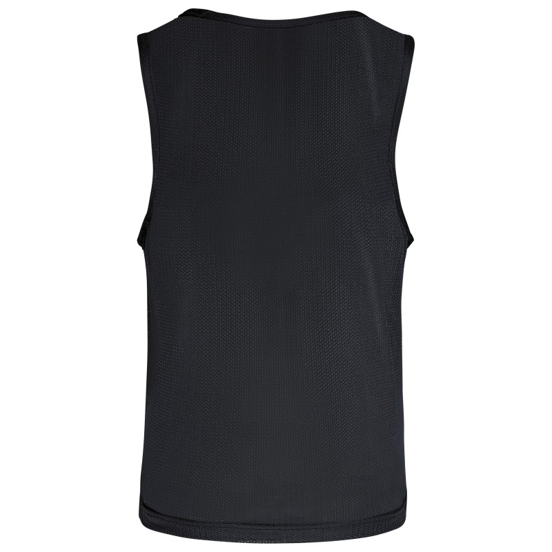 Chasuble en filet léger multisports enfant Black BACK