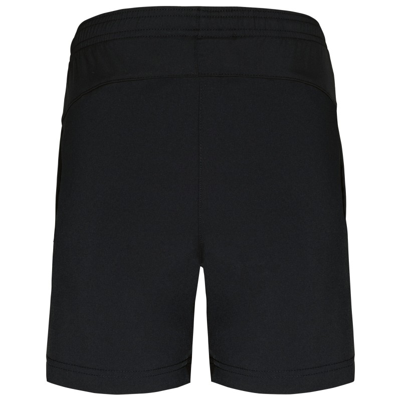 Short performance enfant Black BACK