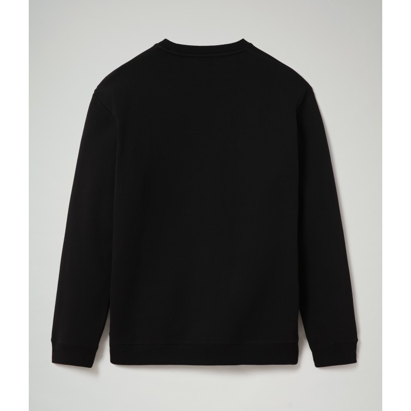 Sweat col rond B-Box BLACK BACK