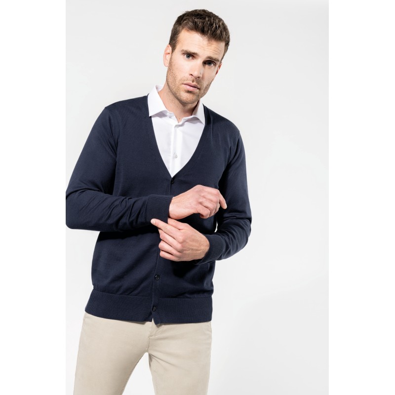 Cardigan Supima® homme