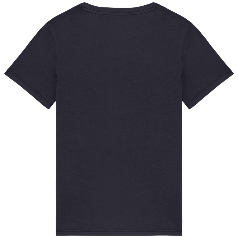 T-shirt délavé femme Washed Coal Grey BACK