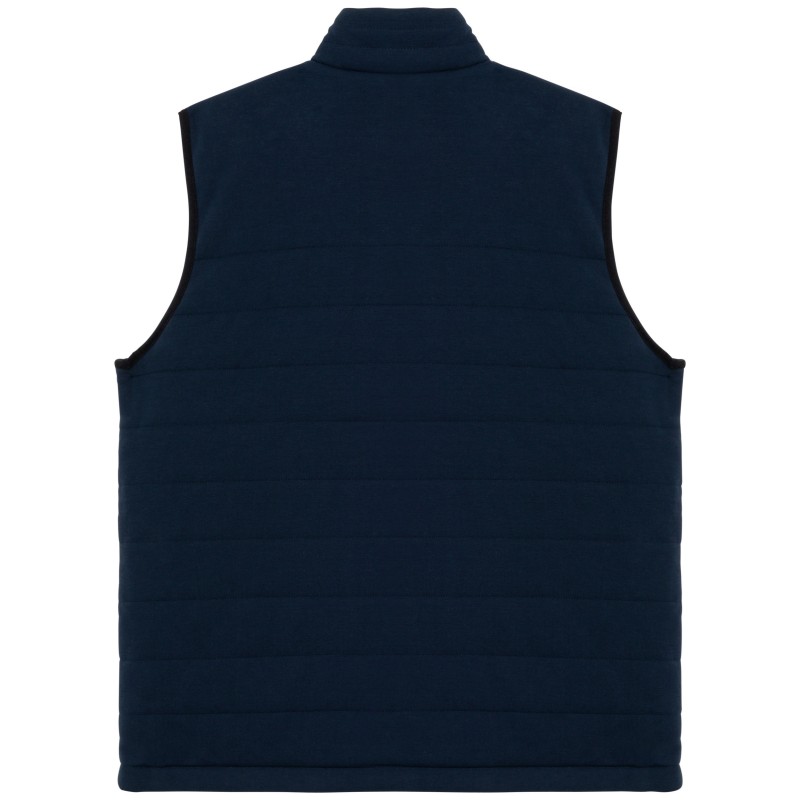 Bodywarmer maille homme Navy Blue BACK