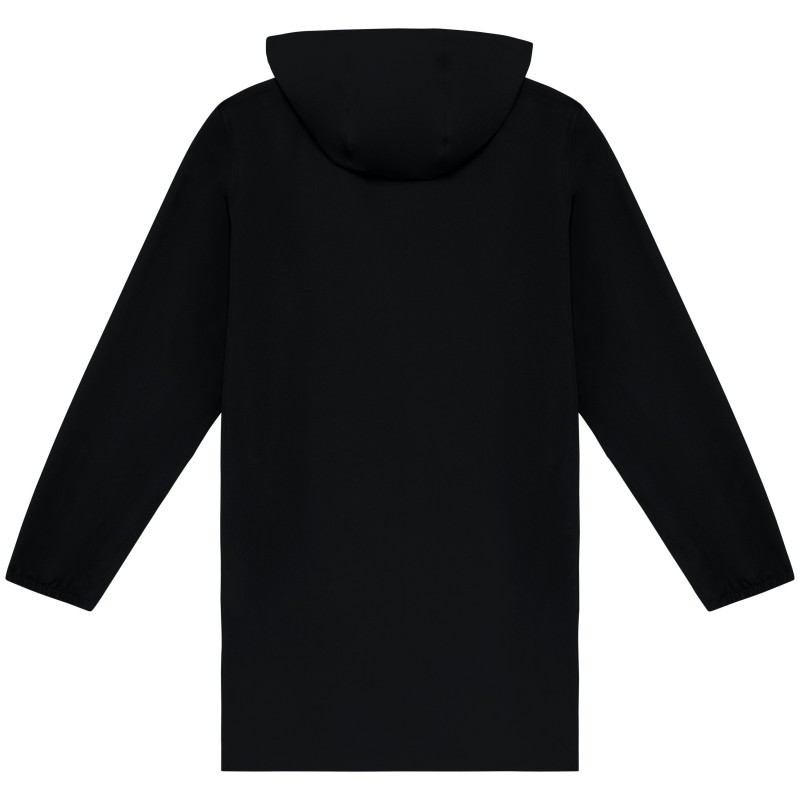 Veste imperméable unisexe Black BACK