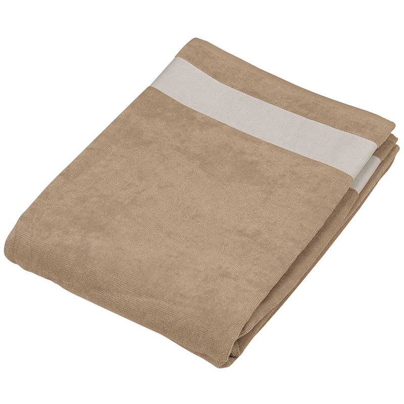 Drap de plage Beige / White FACE