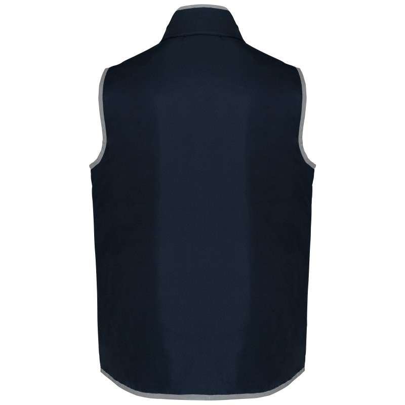 Bodywarmer thermique 4 couches unisexe Navy BACK