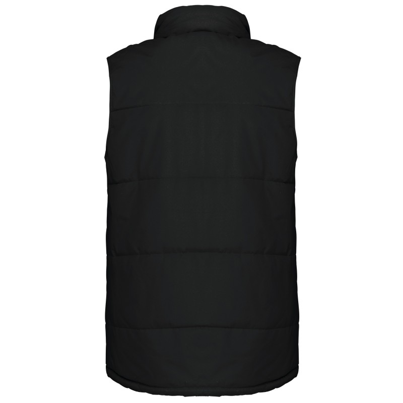 Bodywarmer matelassé homme Black BACK