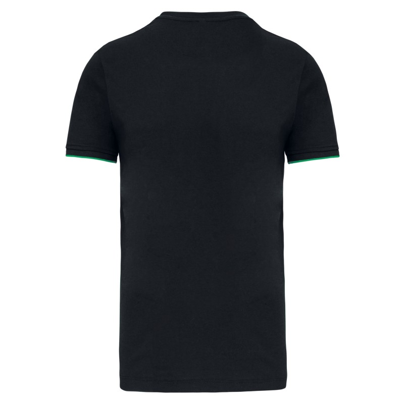 T-shirt Day To Day manches courtes homme Black / Kelly Green BACK