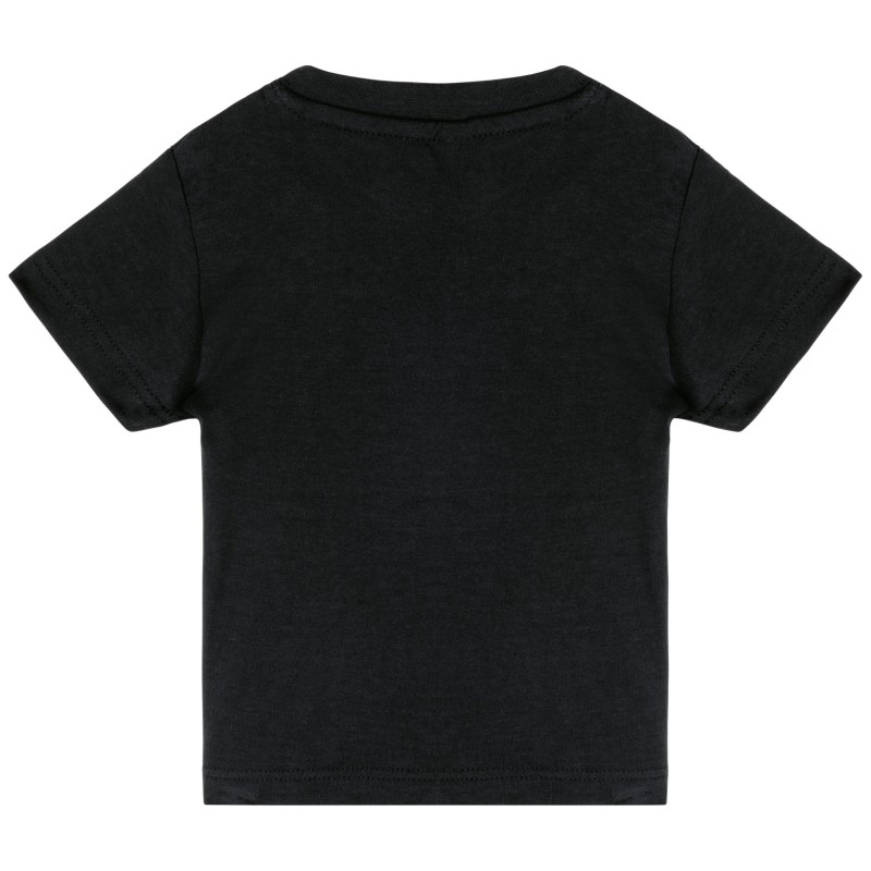 T-shirt manches courtes bébé Black BACK