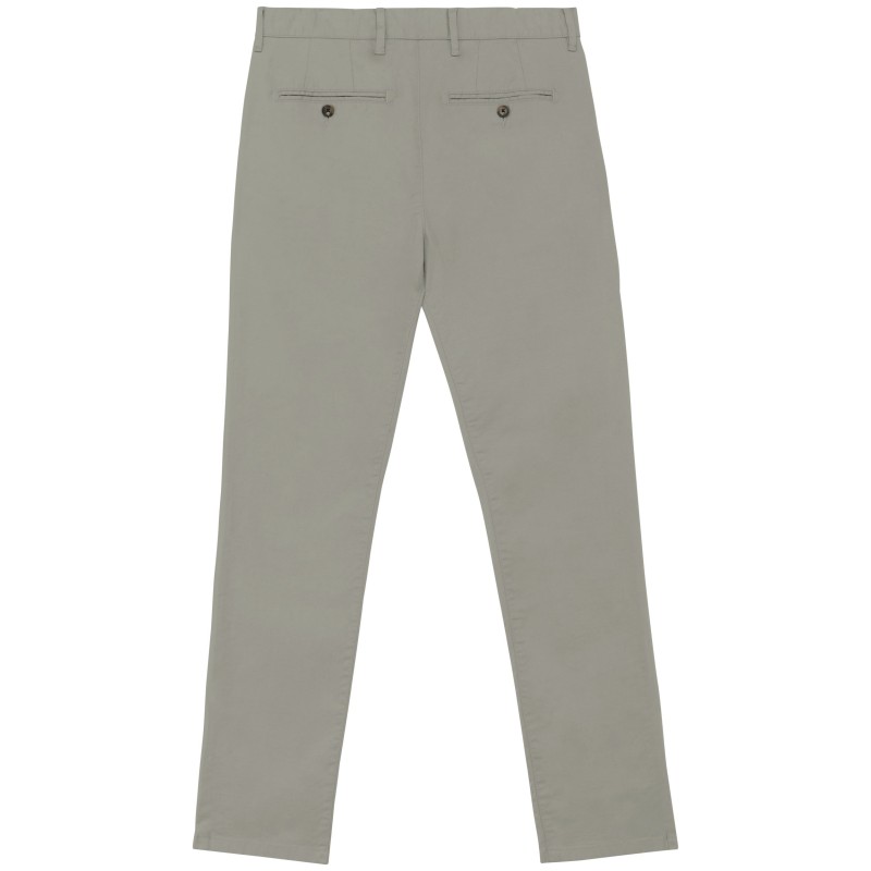 Pantalon chino homme Almond Green BACK