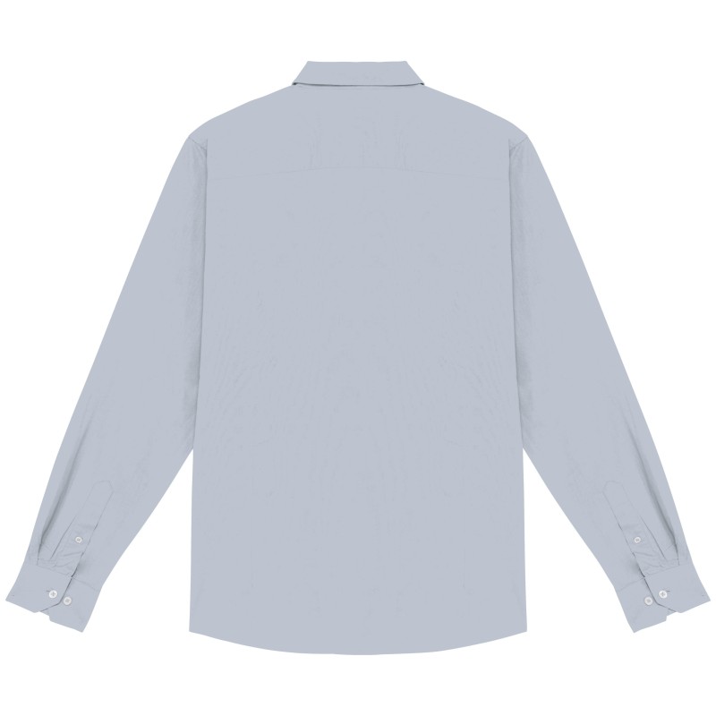 Chemise écoresponsable homme Aquamarine BACK