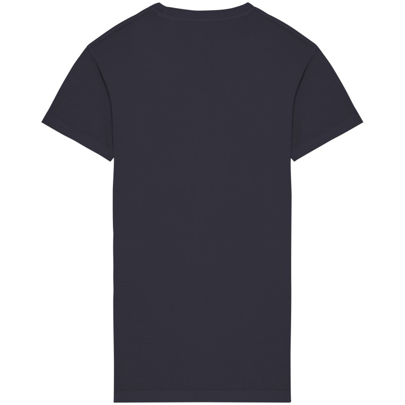 Robe t-shirt Femme Washed Coal Grey BACK