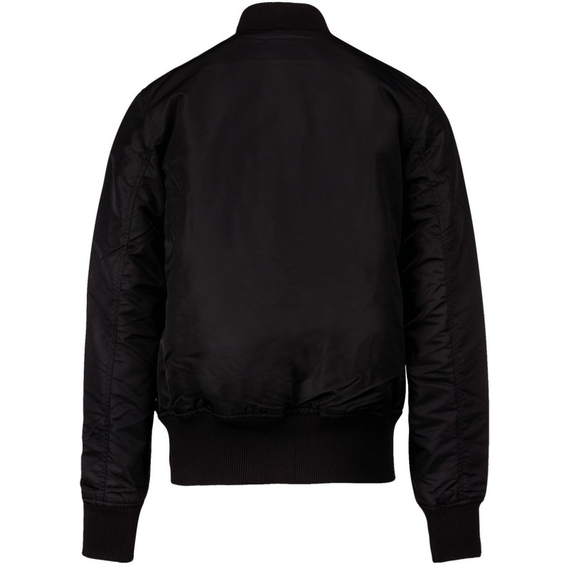 Blouson bomber réversible Black / Orange BACK