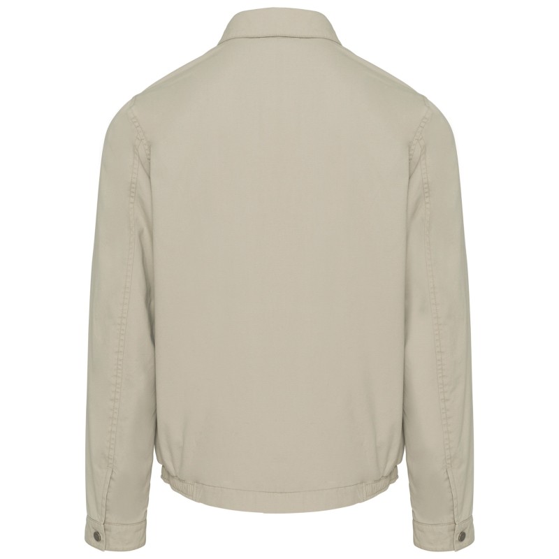 Blouson Harrington Beige BACK