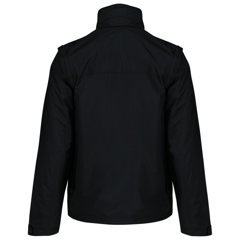 Score  blouson manches amovibles Black / Orange BACK