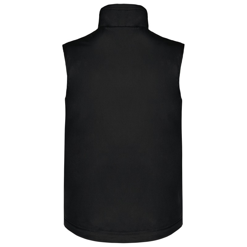 Messenger  bodywarmer doublé homme Black BACK