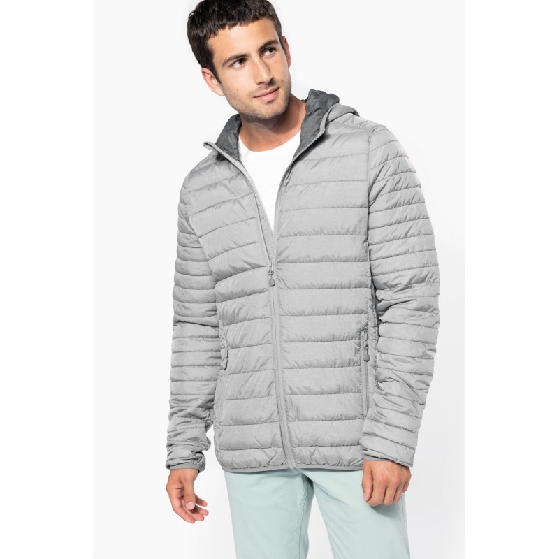 Doudoune légère capuche homme