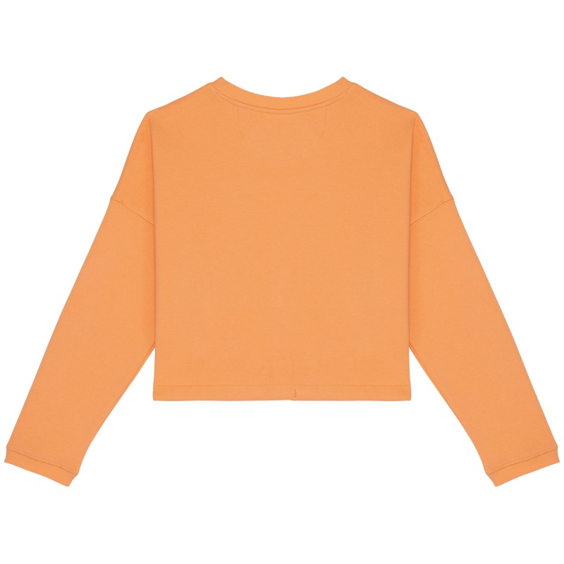 Sweat col rond femme Apricot BACK