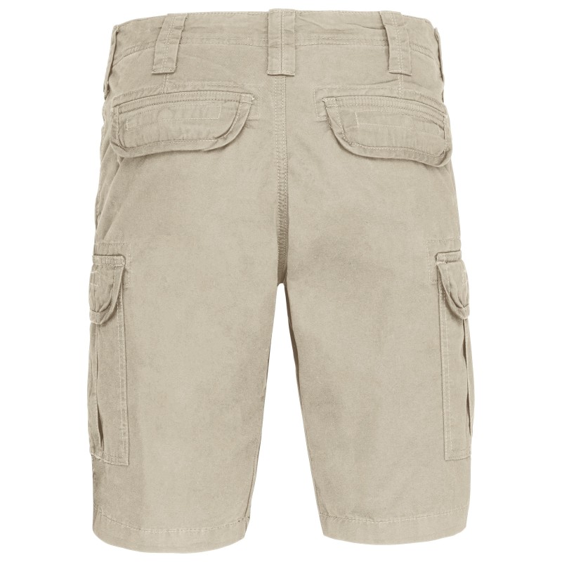 Bermuda multipoches Beige BACK