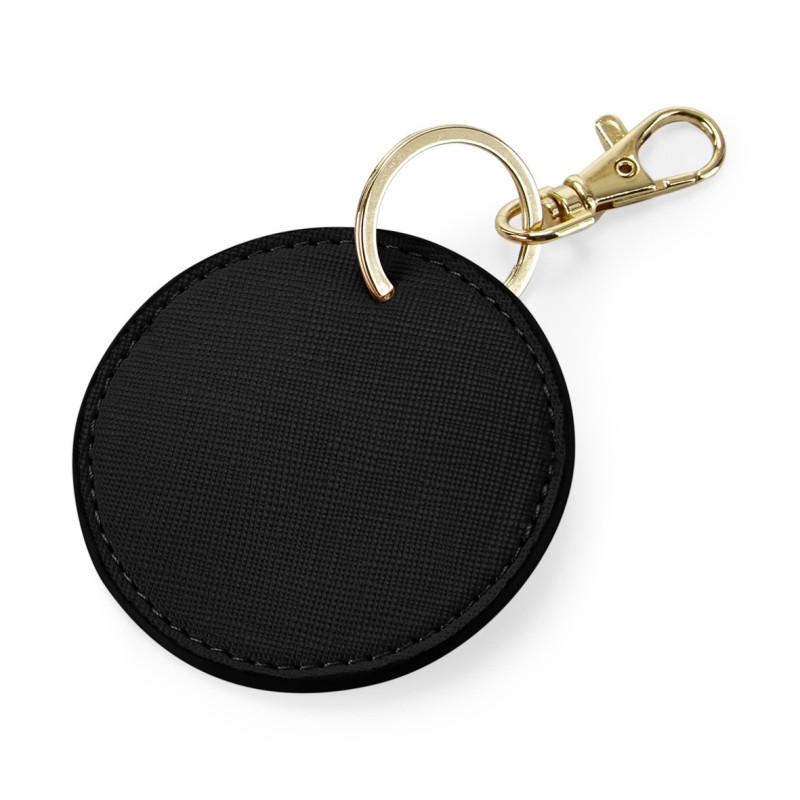 Porte-clés rond Black FACE