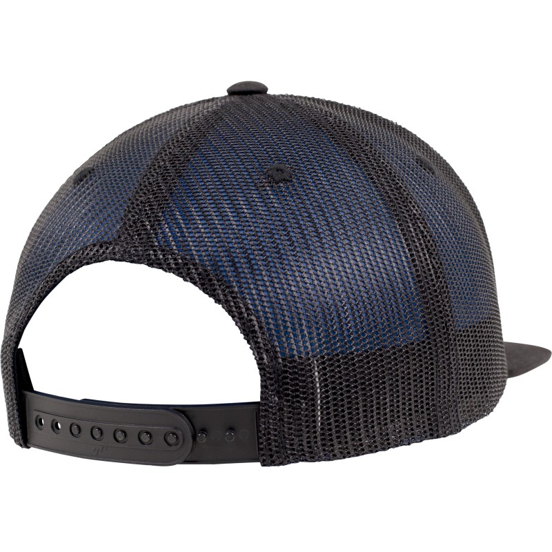 Casquette foam trucker Black / White / Back BACK