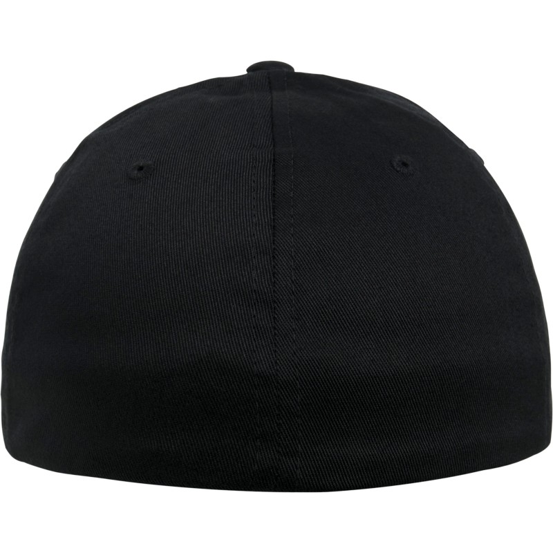 Casquette Flexfit coton organique BLACK BACK