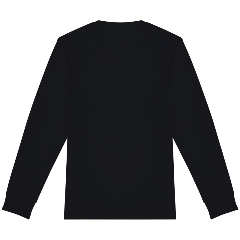 T-shirt manches longues unisexe Black BACK