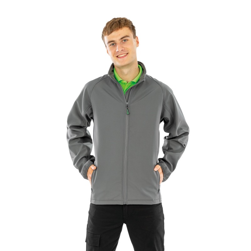 Veste softshell homme recyclée