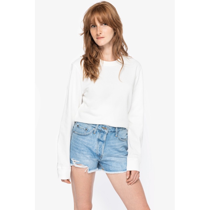 Short en jean femme