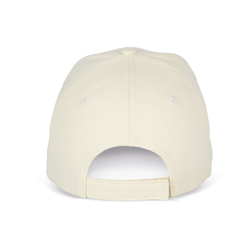 Casquette - 6 panneaux Beige BACK
