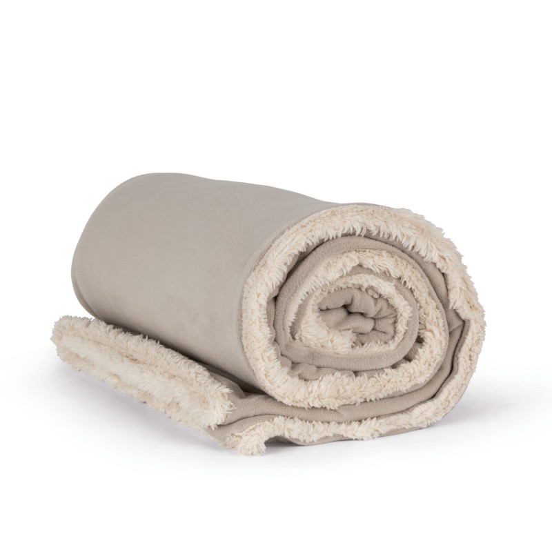 Plaid sherpa Beige FACE