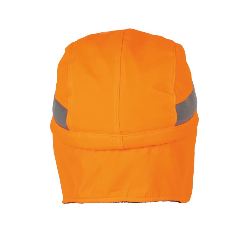 Casquette/bonnet d’hiver Fluorescent Orange BACK