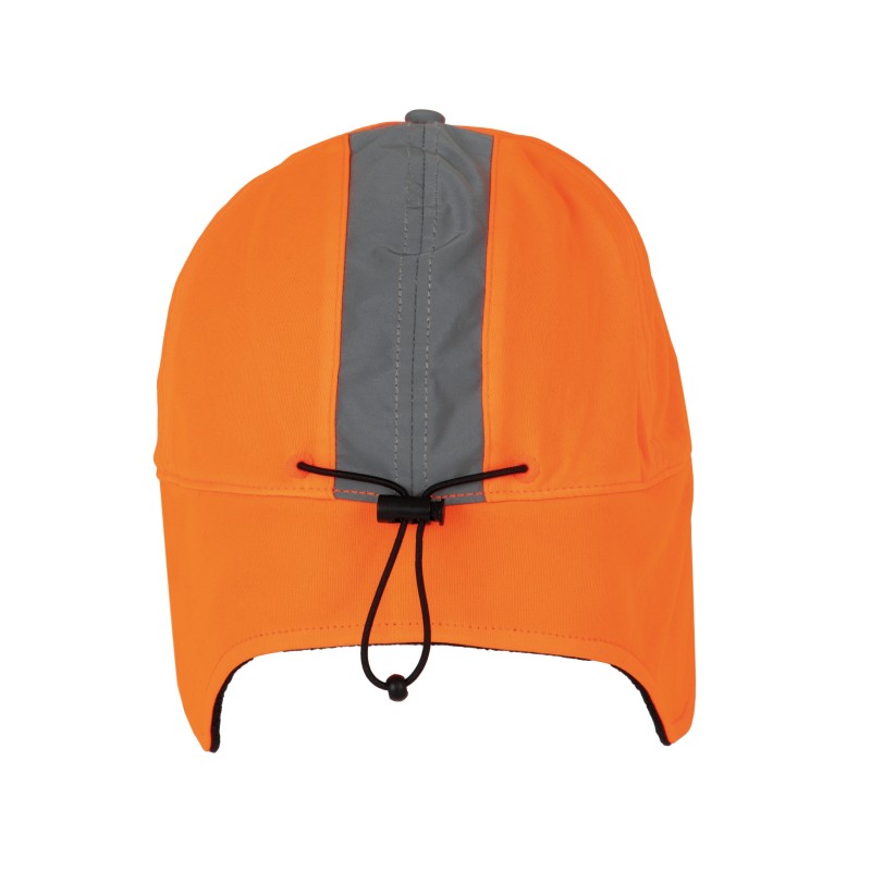 Casquette d’hiver avec patch Fluorescent Orange BACK