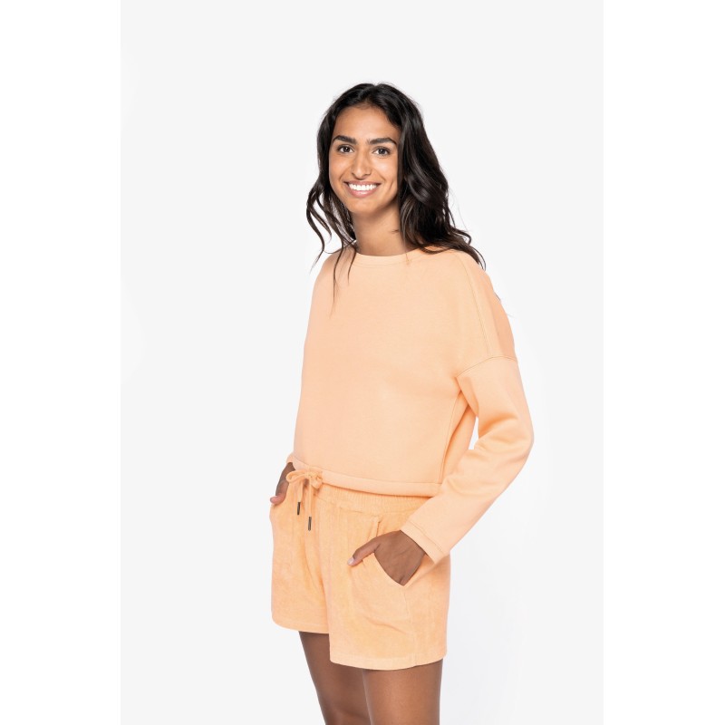 Sweat col rond femme