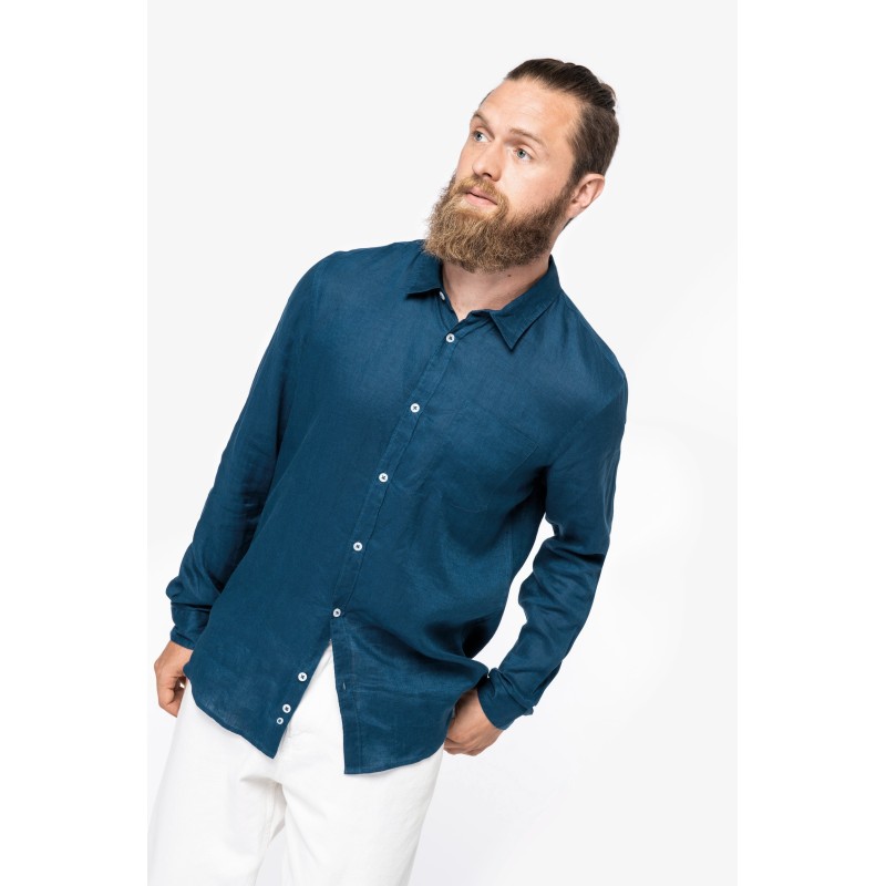 Chemise en lin homme