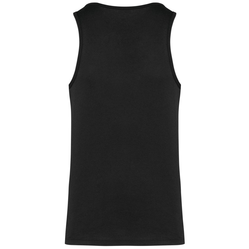 Débardeur écoresponsable homme Black BACK