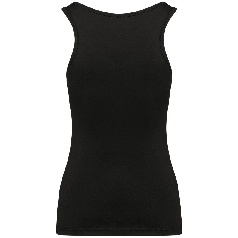 Débardeur écoresponsable femme Black BACK
